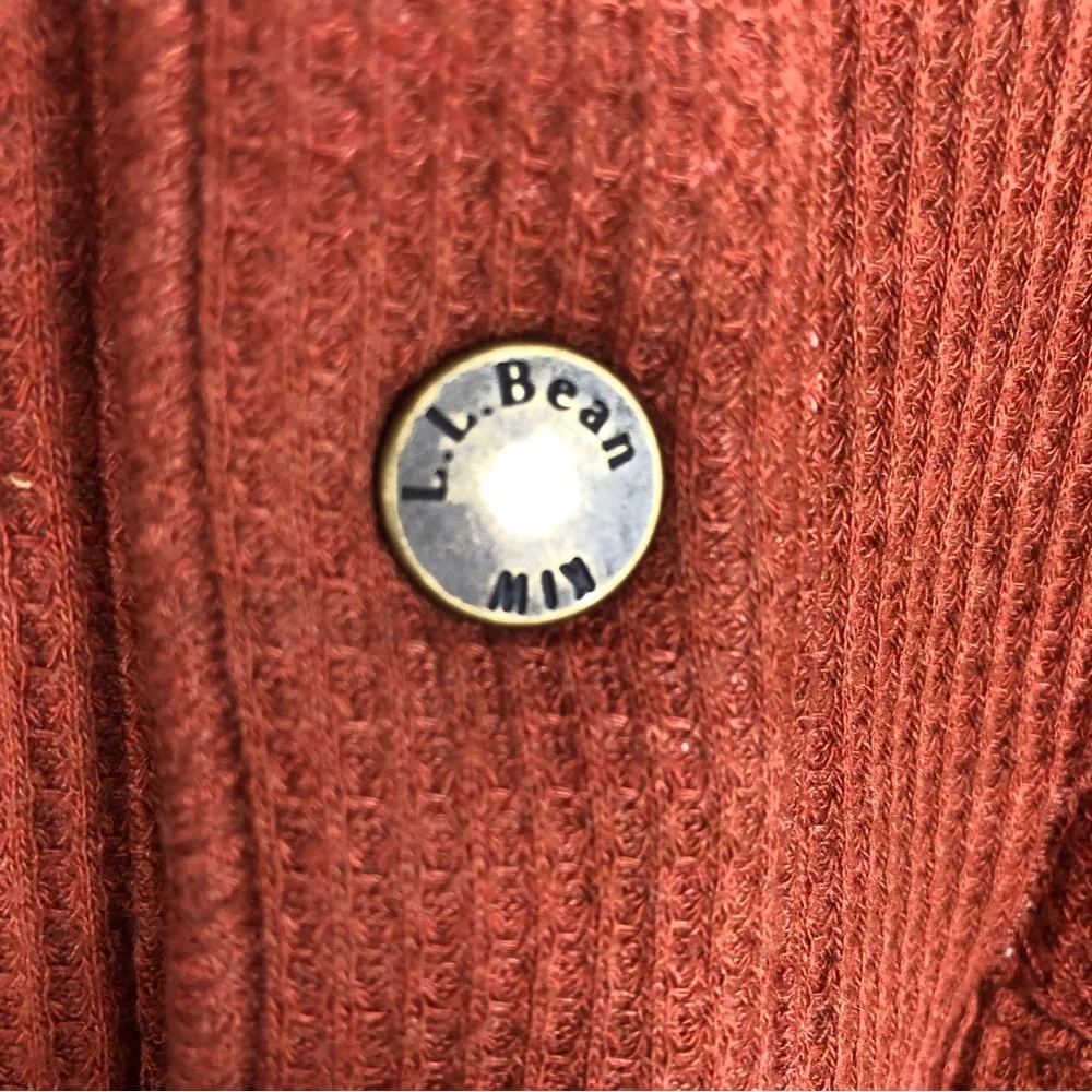 LL Bean Katahdin Iron Works Waffle Fleece Lined Shirt XXL - Picture 8 of 9